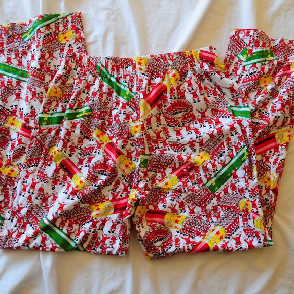 EUC Christmas PJ Bottoms - Picture 2 of 8